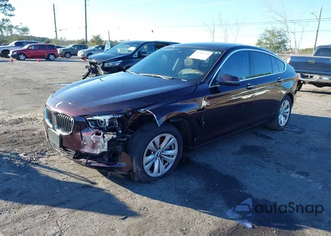 2015 BMW 535I Gran Turismo z USA, uszkodzony, nr VIN WBA5M2C55FGH99030